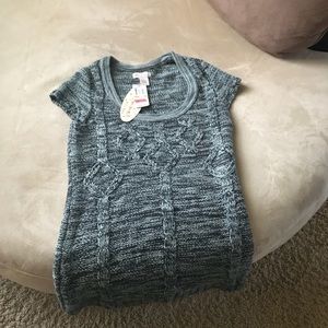 Glimmer short sleeve sweater